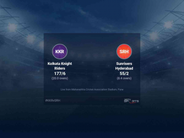 Kolkata Knight Riders vs Sunrisers Hyderabad: IPL 2022 Live Cricket Score, Live Score Of Today's Match on NDTV Sports