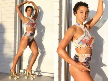 Showgirl Marawa Is The Hottest Thing On Wheels!