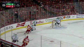a Goal from Calgary Flames vs. Dallas Stars